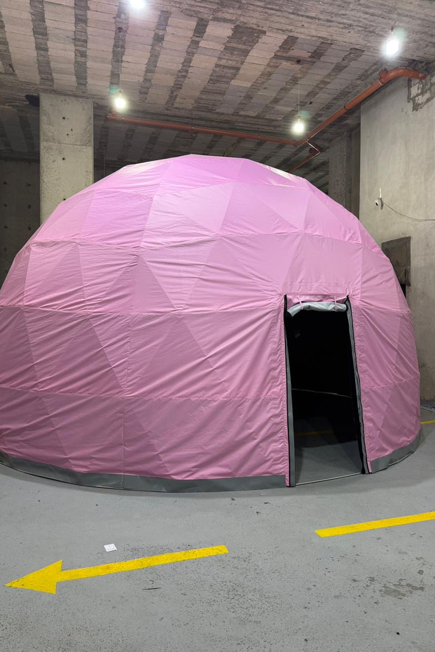 Geodesic Domes for Immersive Environments